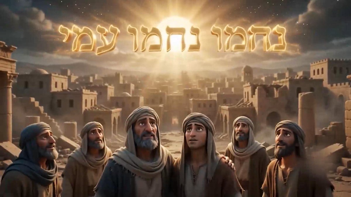 בעקבות ההפטרה ב-AI | בואו לגלות את הפטרת השבוע באנימציה - בעקבות ההפטרה | הפטרת ואתחנן באנימצית AI