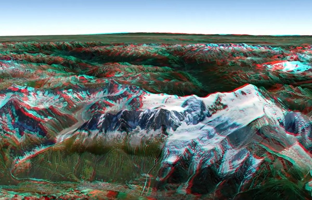 סרטונים ב-3D - "מחט הצהריים" ממעוף הציפור