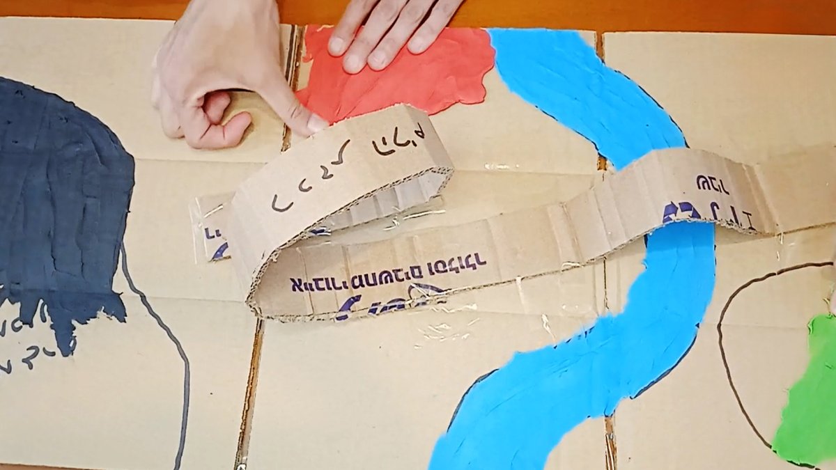 חוג פלסטלינה | כיף ב-לונה פארק - לונה פארק בפלסטלינה | משטח הלונה פארק