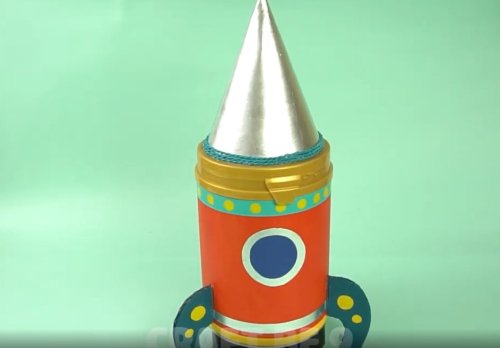 כך תהפכו קופסת סימילאק לחללית שאוספת צעצועים