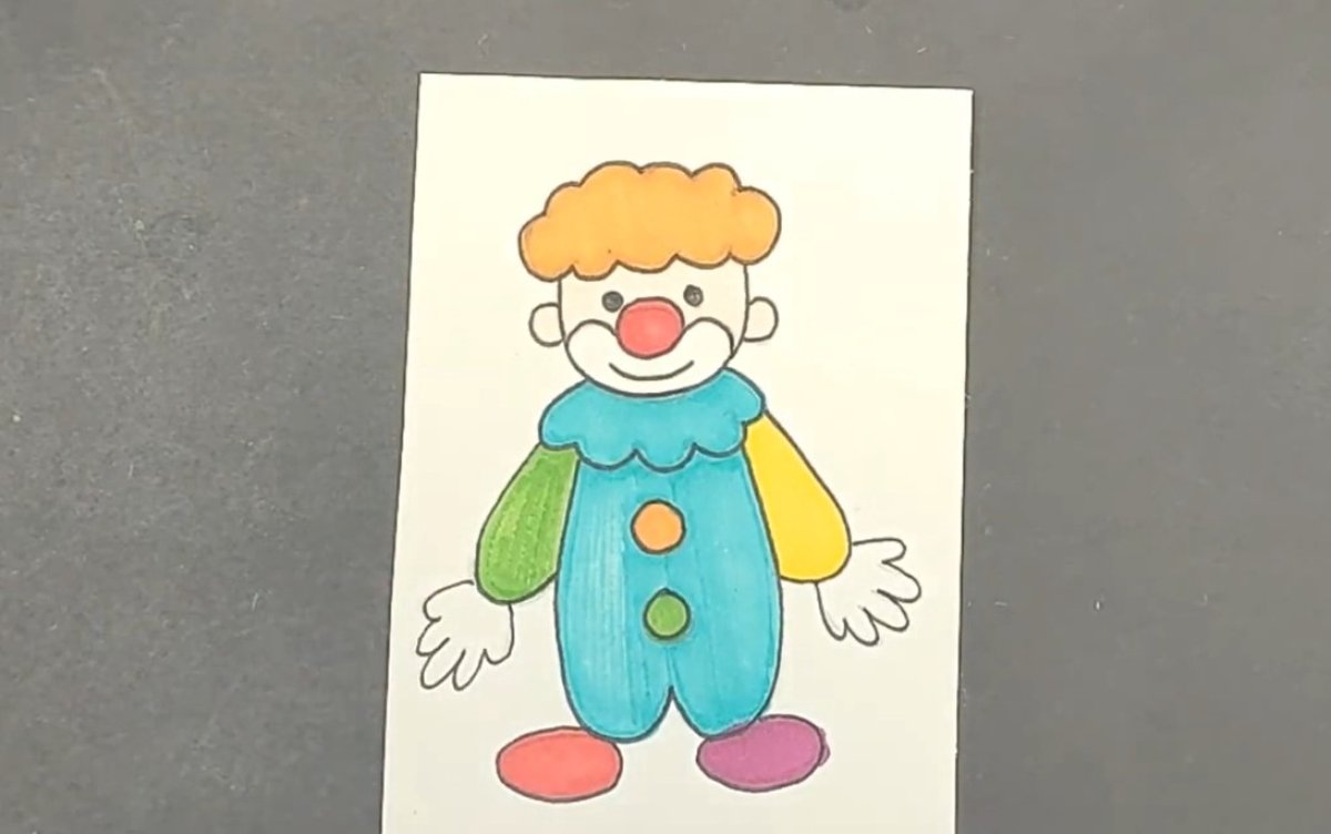 חמוד ושמח: איך לצייר ליצן צבעוני לכבוד פורים?