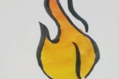 אוהבים לצייר? גלו את הטריק המיוחד לצביעת מדורה 
