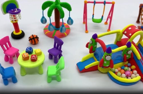 איך מכינים מפלסטלינה בריכת כדורים כמו בג'ימבורי?