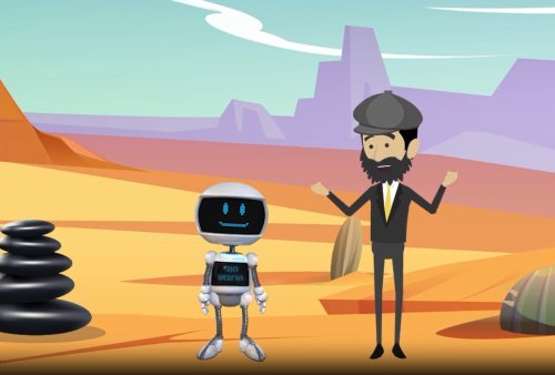  הובי הרובוט | מי שם אבנים באמצע המדבר?