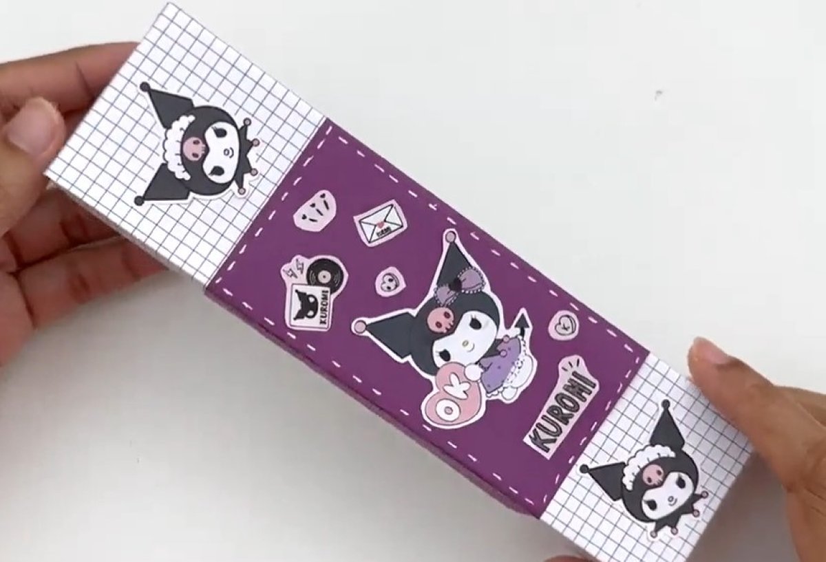 קלי קלות: איך מכינים קלמר מהמם מנייר משובץ?