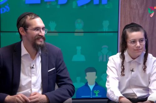 בגובה העיניים | מיכאל מארח את הצייר והצבע המוכשרים