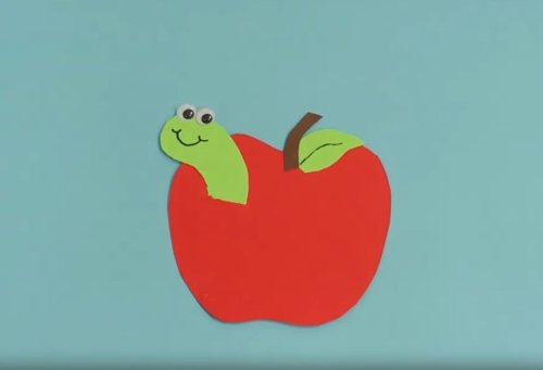 אדום ירוק ועיניים זזות: יצירה חמודה לראש השנה