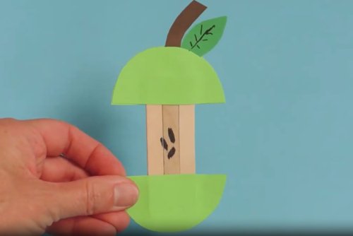 מי כרסם את התפוח? הכינו אחד כזה ותדעו