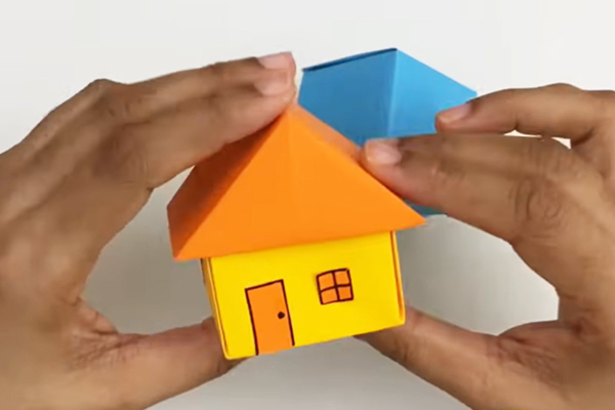 איך תכינו לעצמכם בקלות בית מנייר?