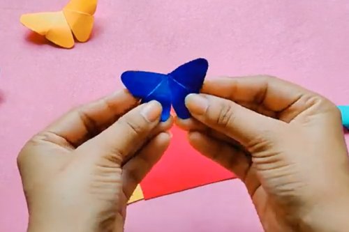 פרפר נייר | הכינו בקלות תוך זמן קצר