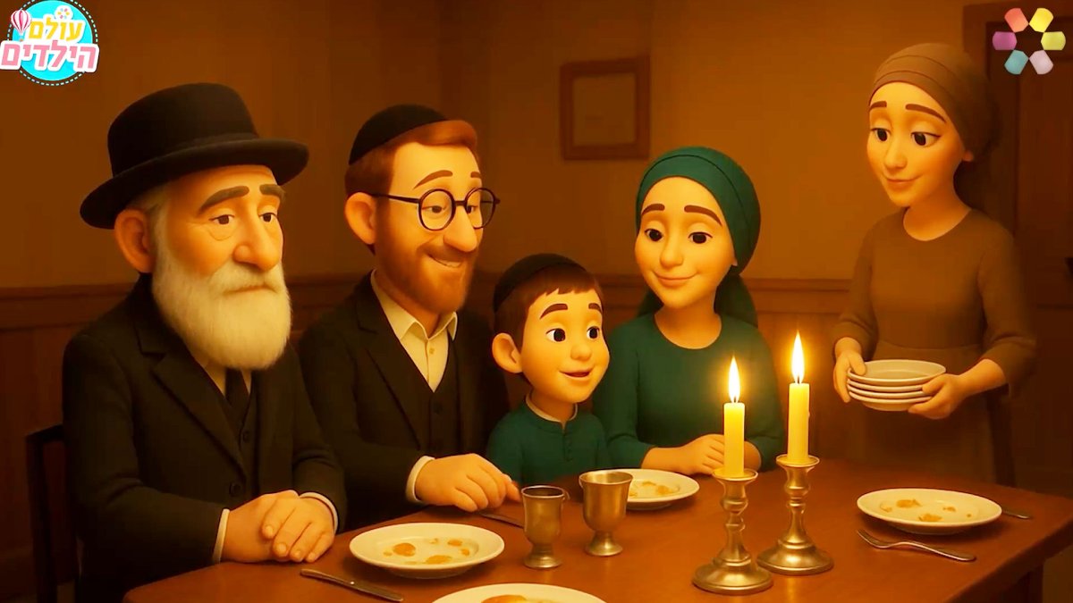 סיפורי צדיקים ב- AI | מדוע ביקש רבי ישראל מסלנט לקצר את סעודת השבת?