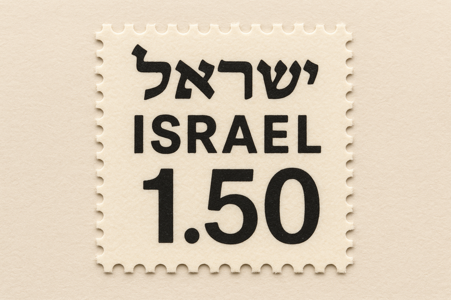 הידעתם מתי הופק הבול הראשון?
