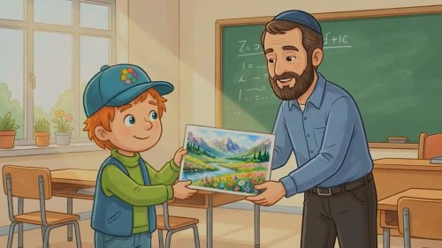 הסיפור של צור | הציור של צור - האומנם?