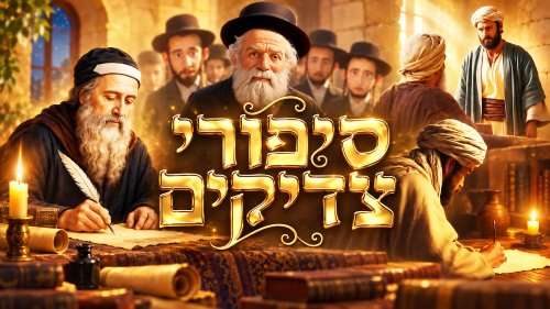 סיפורי צדיקים | סיפורים מעוררי השראה באנימצית AI מרהיבה