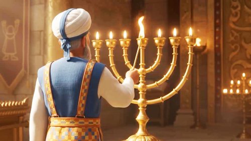 האושפיזין ב-AI לחג הסוכות | אהרן הכהן - מידת ההוד. אוהב שלום ורודף שלום