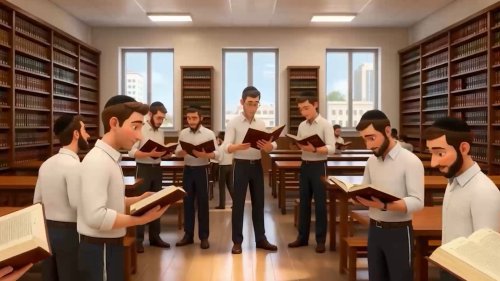 בעקבות ההפטרה | הפטרת ויגש באנימציית AI