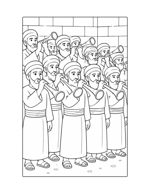 דפי צביעה, פרשת מטות-מסעי | שבט לוי