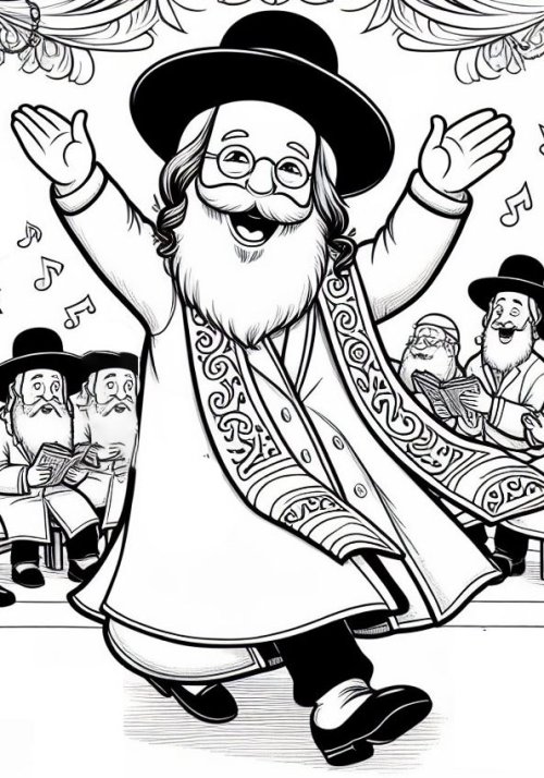 דפי צביעה | שמחת פורים
