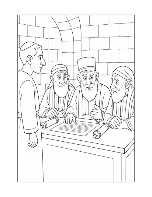דפי צביעה, פרשת שופטים | בית דין