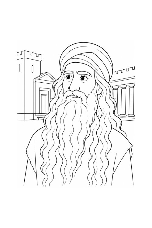 דפי צביעה, פרשת נשא | נזיר