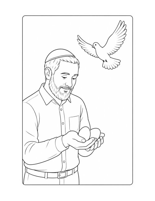 דפי צביעה, פרשת כי תצא | מצוות שילוח הקן