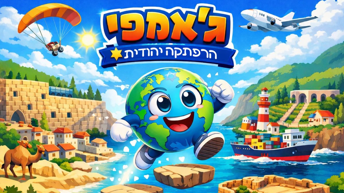 ג'אמפי - הרפתקה יהודית | עזרו לג'אמפי לקפוץ