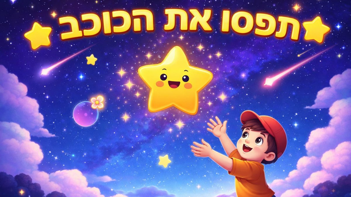 תפסו את הכוכב | כמה כוכבים תספיקו לתפוס?