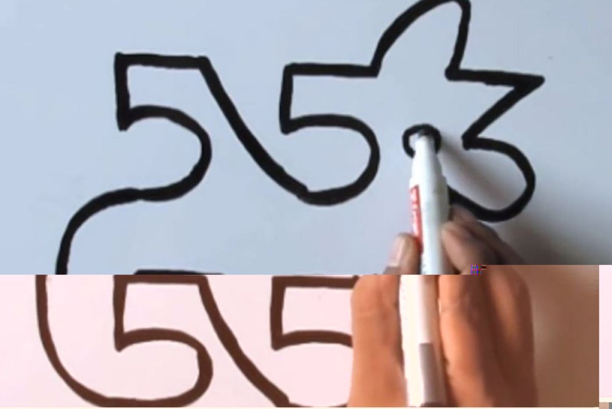 פשוט וקל: איך מציירים כלב בעזרת שני מספרים שונים?