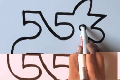 פשוט וקל: איך מציירים כלב בעזרת שני מספרים שונים?