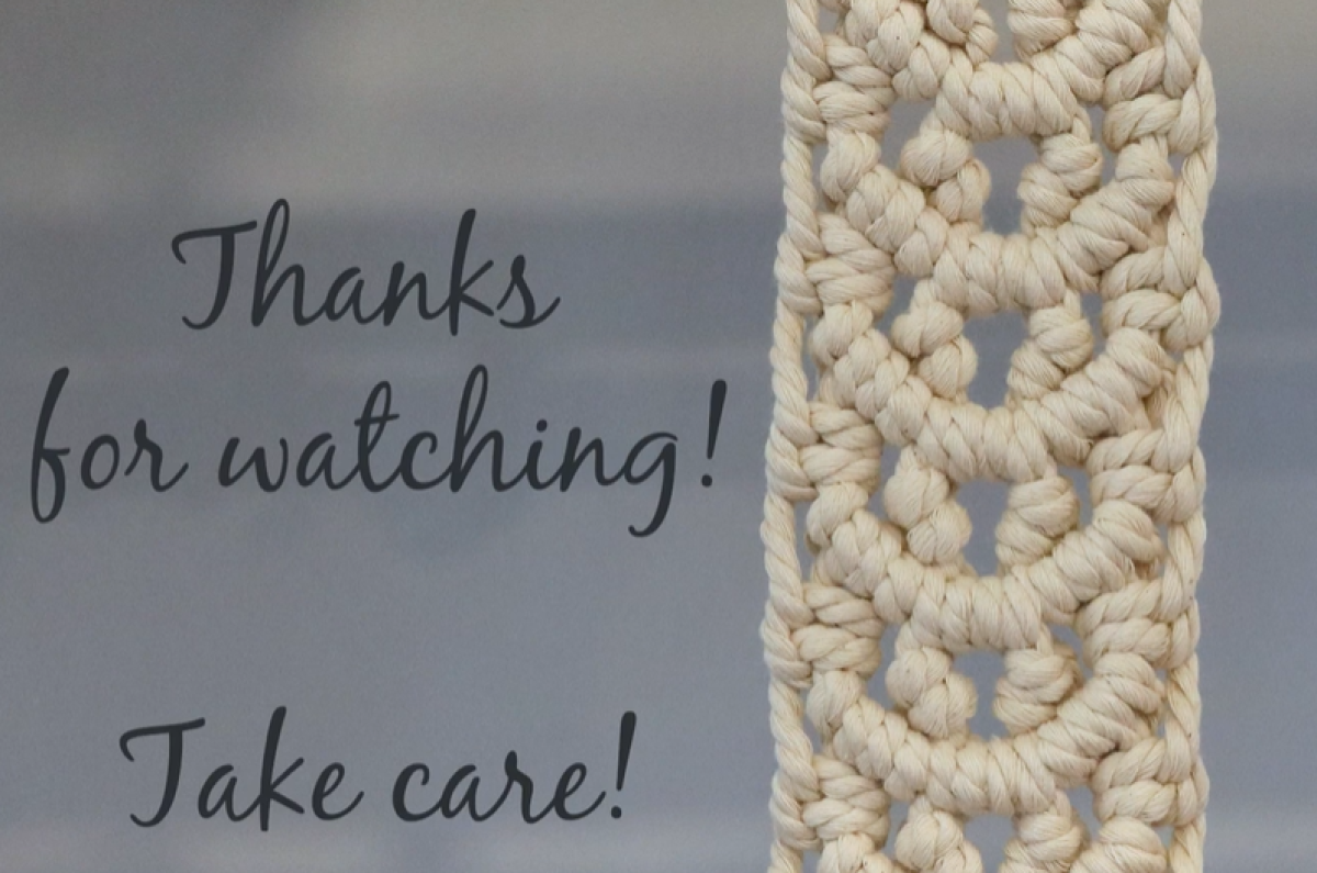 מקרמה למתקדמים: לומדים ליצור דוגמה מיוחדת עם חצאי עיגול