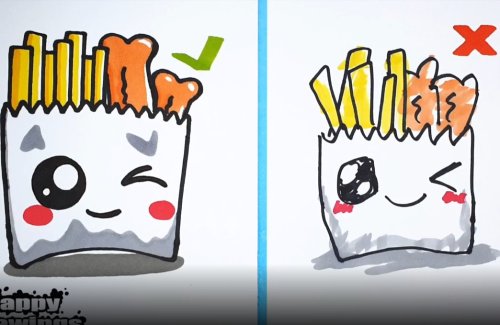 שתי שיטות לציור צ'יפס, אחת נכונה ואחת לא, מה תבחרו?