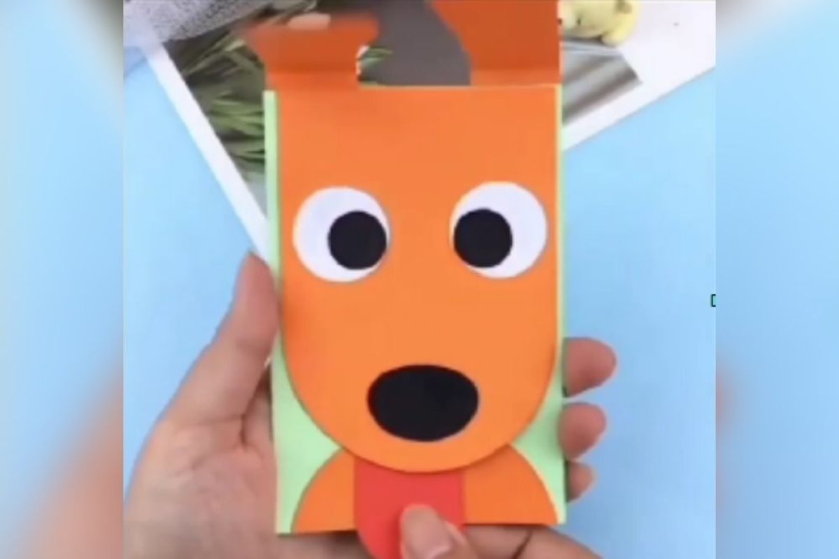 כיצד מכינים כלבלב חמוד עם אוזניים זזות?