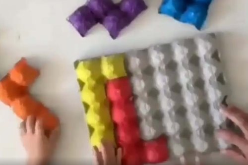 שעת יצירה והנאה: כך תכינו משחק טטריס