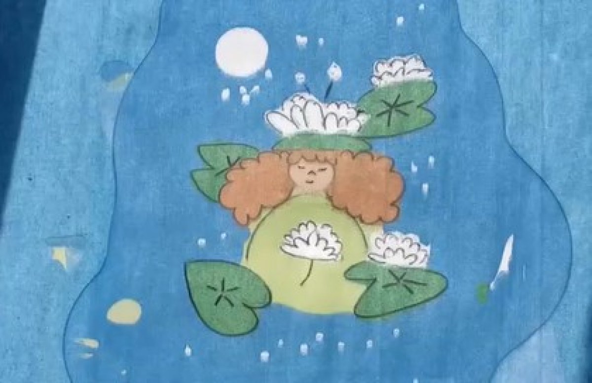 איזה קסם קורה כאן? הקשקוש נהפך לציור