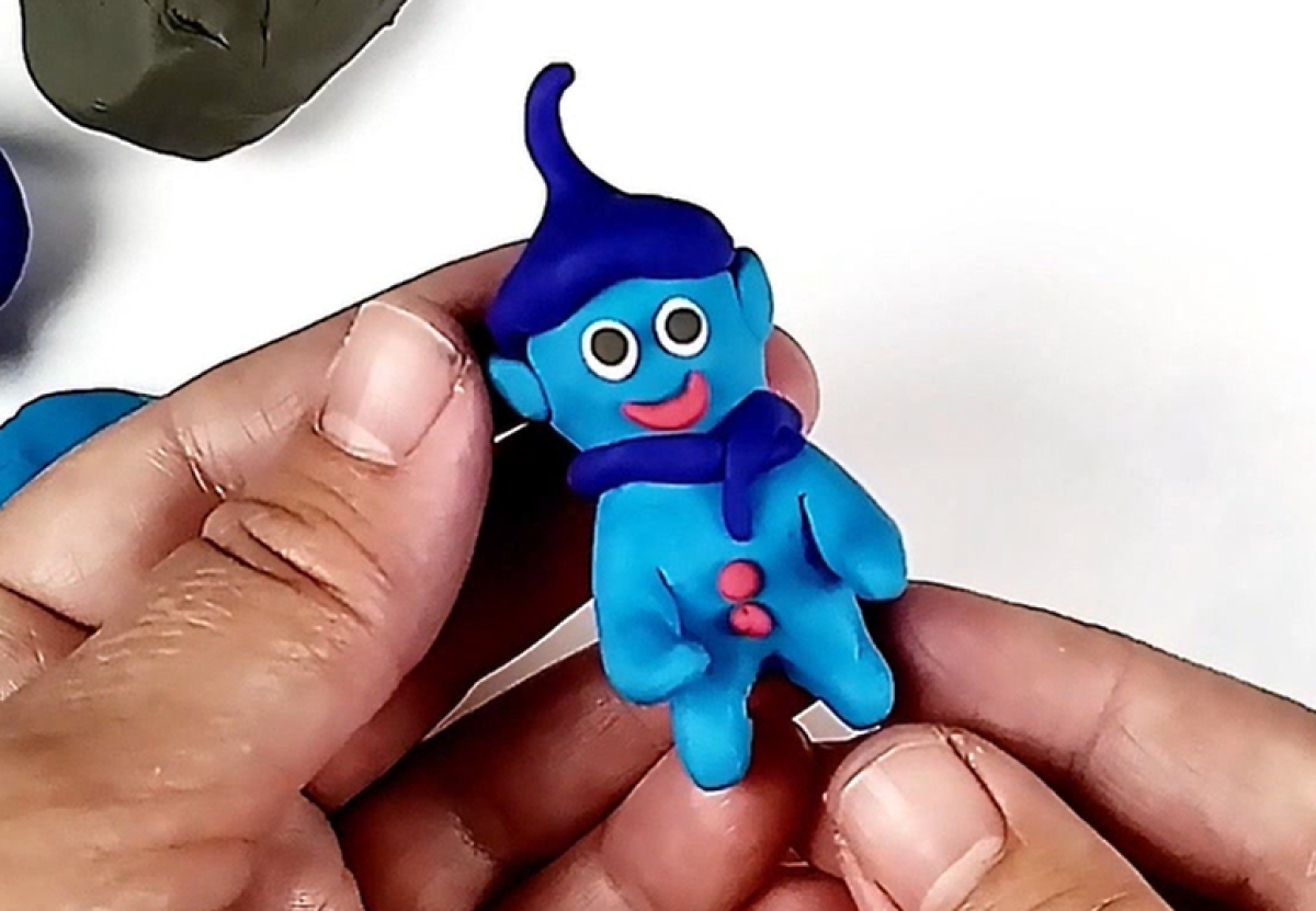 חוג יצירה בפלסטלינה | גמד מפלסטלינה